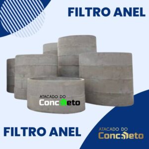 Filtro Anaeróbio em Anéis 300 x 200 cm