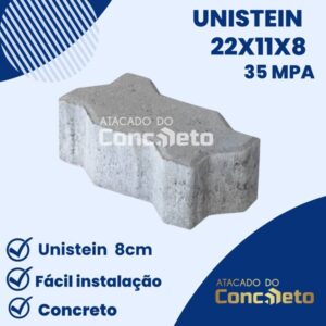 Pavs Unistein de 22 x 11 x 8 cm 35 MPA