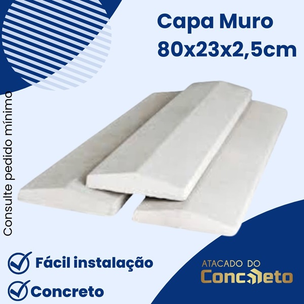 Capa de Muro 80 x 23 x 2,5 cm